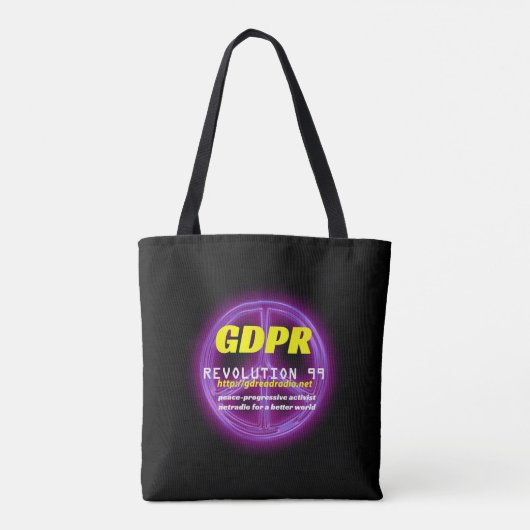 Paxspiratie GDPR Basic Black Tas (Achterkant)