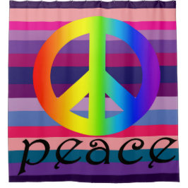 Paxspiration Peace Shower-gordijn Douchegordijn