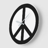 Paxspiration Peace Sign Wall-klok Grote Klok (Hoek)