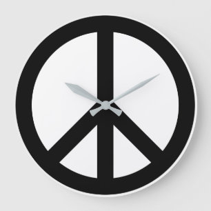 Paxspiration Peace Sign Wall-klok Grote Klok