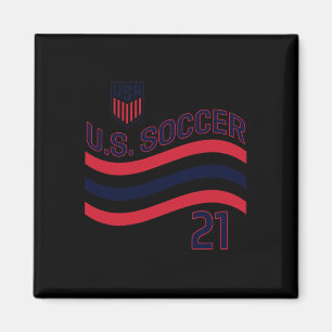 Paxten Aaronson 21 Wit Usmnt Officieel Gelicentiee Magneet