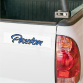 Paxton Name blue Aufkleber Sticker Autoaufkleber (Op Truck)