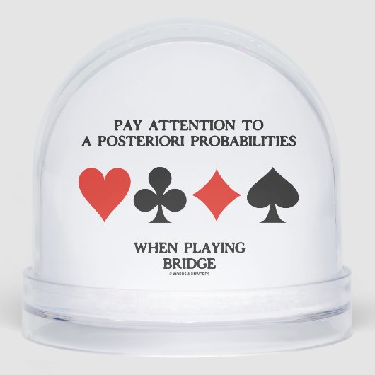 Pay Attention To A Posteriori Probabilities Bridge Sneeuwbol (Voorkant)