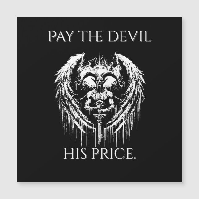 Pay the Devil His Price (Voorkant)