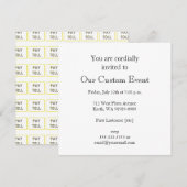 Pay Toll Sign Kaart (Voorkant / Achterkant)