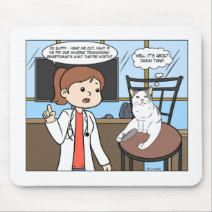 Pay Vet Tech is wat ze waard zijn Muismat