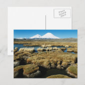 Payachalas Vulkanen Briefkaart (Voorkant / Achterkant)