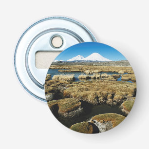 Payachalas Vulkanen Button Flesopener