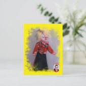 Payaso/Pallaso/Clown Briefkaart (Staand voorkant)