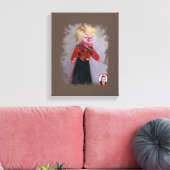 Payaso/Pallaso/Clown Canvas Afdruk (Insitu (Woonkamer))
