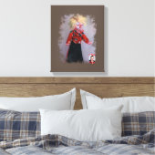 Payaso/Pallaso/Clown Canvas Afdruk (Insitu (Slaapkamer))
