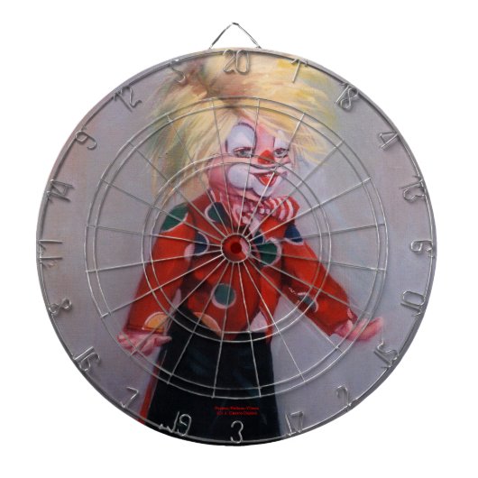 Payaso/Pallaso/Clown Dartbord (Voorkant)