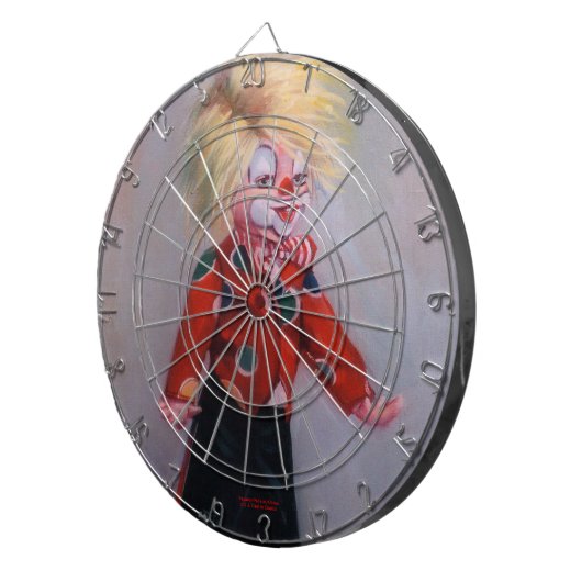 Payaso/Pallaso/Clown Dartbord (Voorkant Rechts)