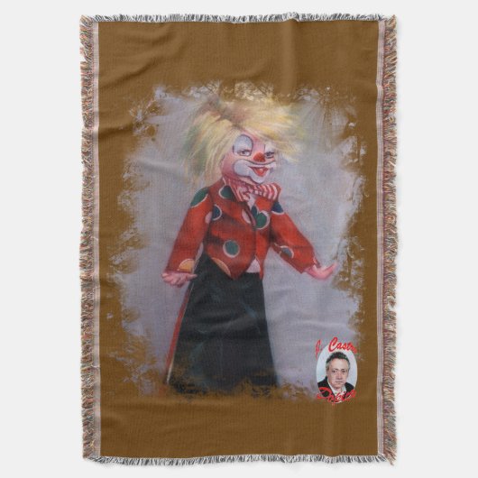 Payaso/Pallaso/Clown Deken (Voorkant Verticaal)