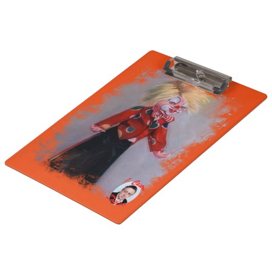Payaso/Pallaso/Clown Klembord (Gekanteld)