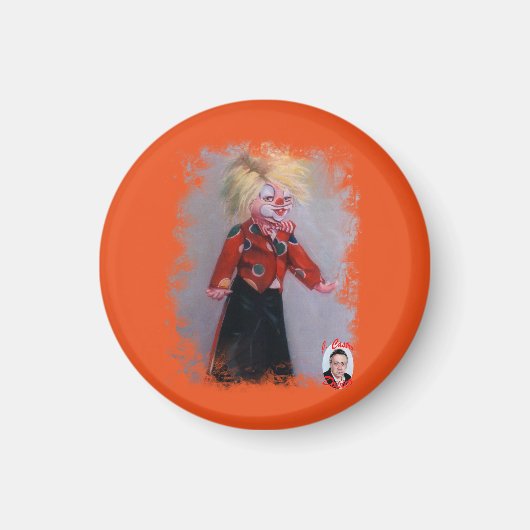 Payaso/Pallaso/Clown Magneet (Voorkant)