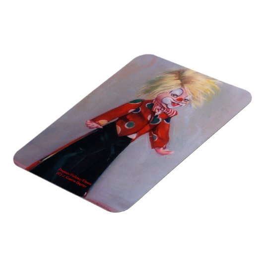 Payaso/Pallaso/Clown Magneet (Linkerzijde)