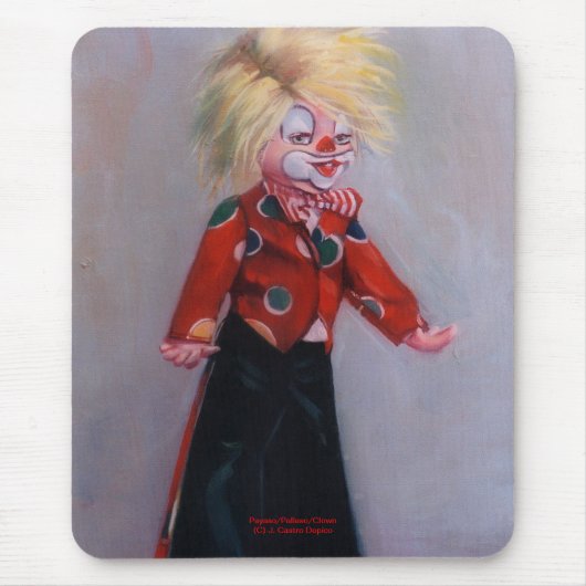 Payaso/Pallaso/Clown Muismat (Voorkant)