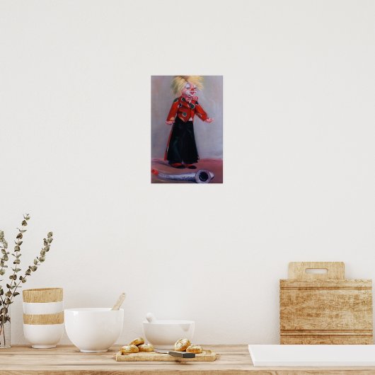 Payaso/Pallaso/Clown Poster (Keuken)