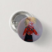 Payaso/Pallaso/Clown Ronde Button 3,2 Cm (Voorkant /achterkant)