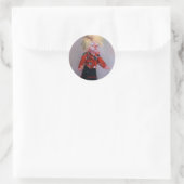 Payaso/Pallaso/Clown Ronde Sticker (Tas)