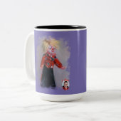 Payaso Tweekleurige Koffiemok (Voorkant links)