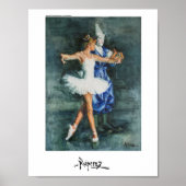 Payaso y Bailarina, by Ruiperez Poster (Voorkant)