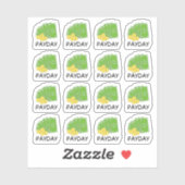 Paycheck Payday Reminder Finance Tracker Kalender Sticker (Vel)