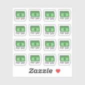 Payday Paycheck Planner Financiering Tracker Plann Sticker (Vel)