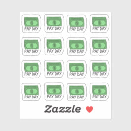 Payday Paycheck Planner Financiering Tracker Plann Sticker