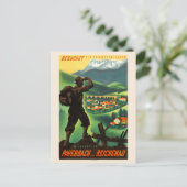 Payerbach Reichenau Austria Vintage Poster 1938 Briefkaart (Staand voorkant)