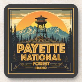 Payette National Forest, Idaho Bier Onderzetter
