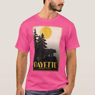 Payette National Forest Idaho Oversized vertaling T-shirt