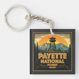 Payette National Forest, Idaho Sleutelhanger