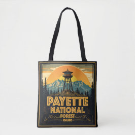 Payette National Forest, Idaho Tote Bag