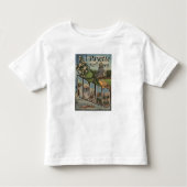 Payette Nat'l Forest, Idaho - Large Letter Scene Kinder Shirts (Voorkant)