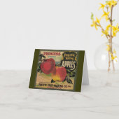 Payette Valley Apples Kaart (Gele Bloem)