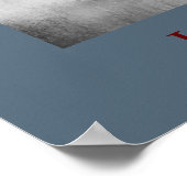 Payne's Grey Motivatie Leadership Lion Poster (Hoek)