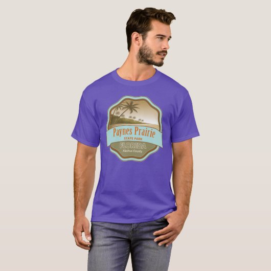 Paynes Prairie Preserve State Park Alachua County  T-shirt (Voorkant volledig)