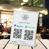 PayPal Cash-app Contactloos mobiel betalen Reclamebord Met Voetstuk