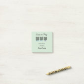 paypal venmo visa card scan to pay QR social media Post-it® Notes (Op bureau)