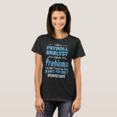 Payroll Analyst T-shirt (Voorkant volledig)