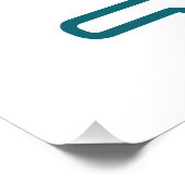 Payroll Clerk ik maak van koffie een loonrol Perfect Poster (Hoek)