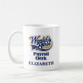 Payroll Clerk Personalized Mug Gift Koffiemok (Links)
