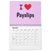 Payroll is mijn leven Vrouw manager Kantoor Kalender (Mar 2027)