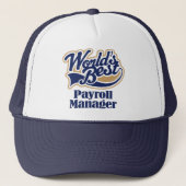 Payroll Manager Cadeau Trucker Pet (Voorkant)