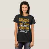 Payroll Manager T-shirt (Voorkant volledig)