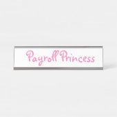 Payroll Princess Specialist Payroll Clerk Bureau Naambordje (Voorkant)