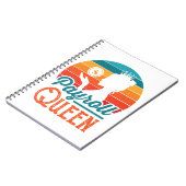 Payroll Queen Clerk Specialist Manager Vrouwen Notitieboek (Linkerzijde)