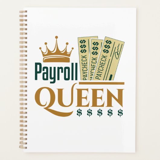 Payroll Queen Planner (Voorkant)